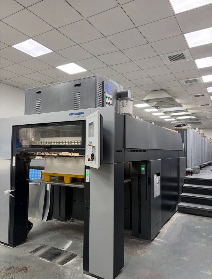Heidelberg Speedmaster press detail