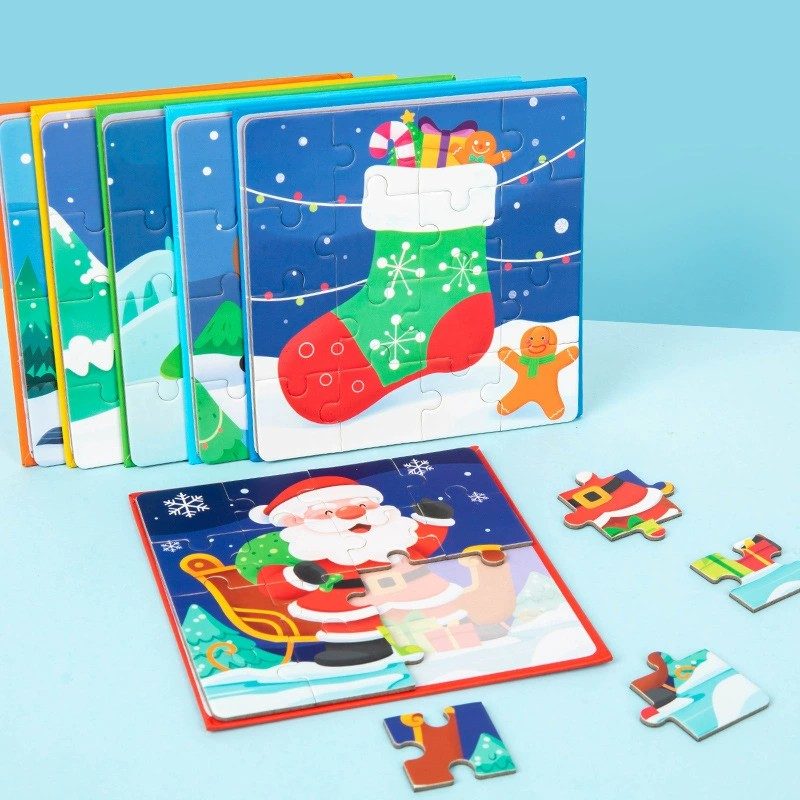 Christmas jigsaw puzzle for kids